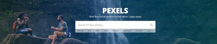 Cómo optimizar imágenes para la web, banco imágenes Pexels