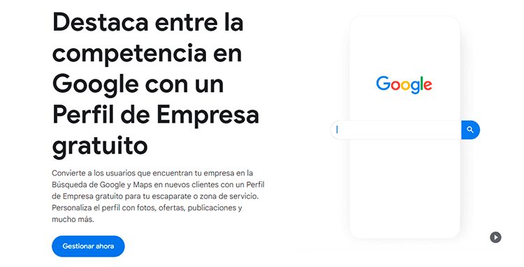 Crear ficha Google Business Profile Crear ficha Google Business Profile